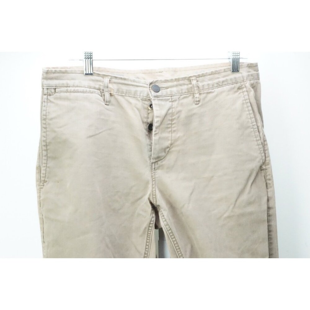 Gap Light Brown 100% Cotton Slim Casual Pants Sz 33/30